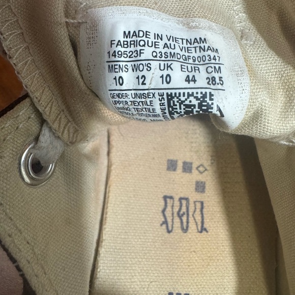 Converse Beige High-Top Sneakers - Picture 5 of 13